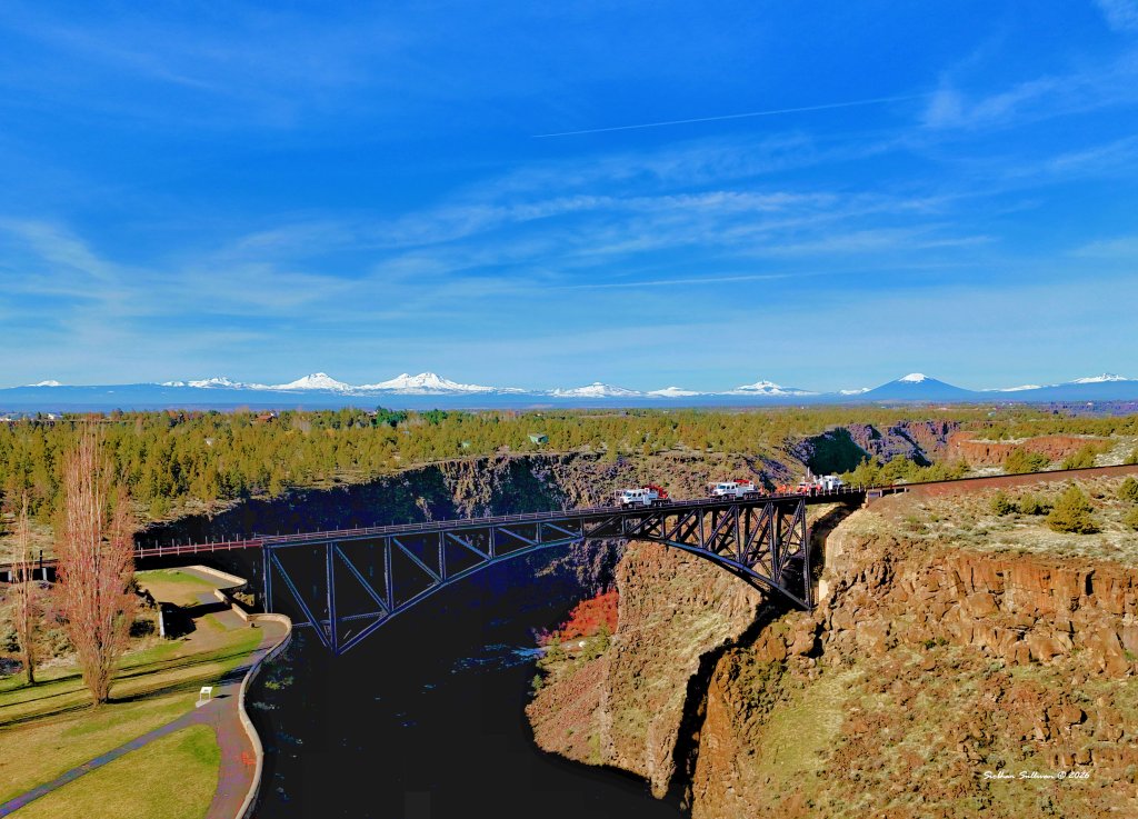 Oregon Trunk Railroad Bridge: Wordless Wednesday - bend branches